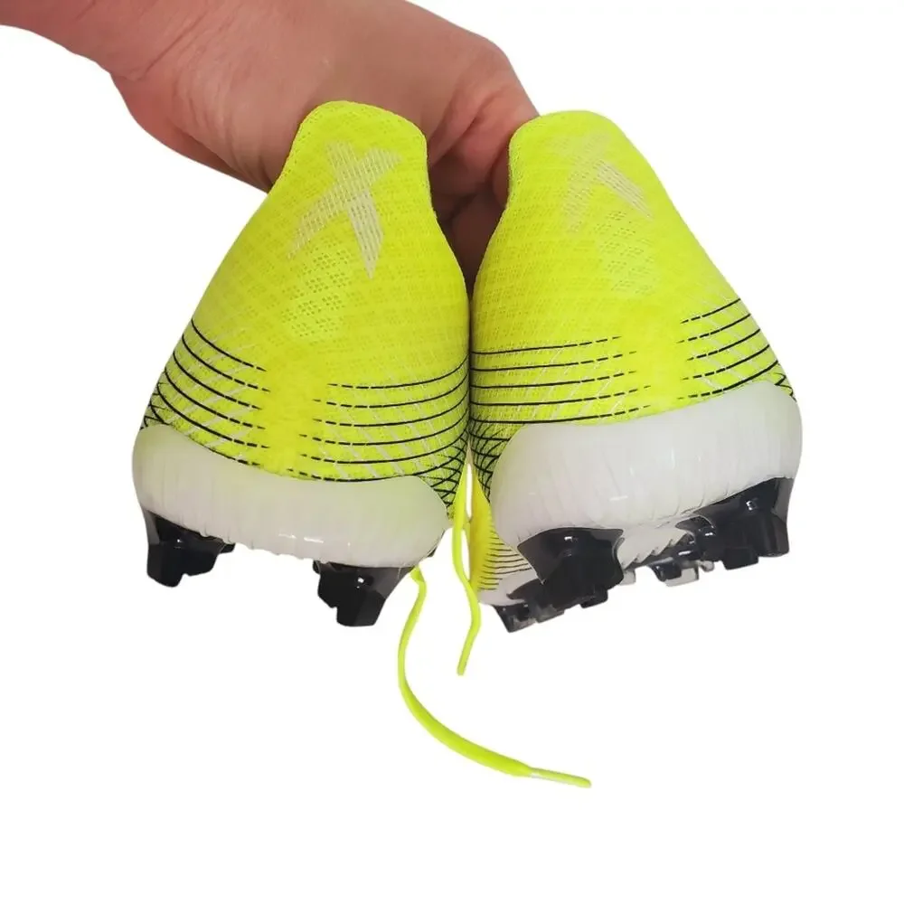 Adidas X Ghosted.2 Firm Ground FG Soccer Cleats Men's Solar Yellow Futbol